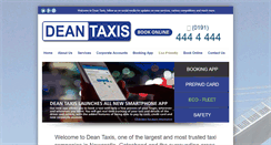 Desktop Screenshot of deantaxis.co.uk