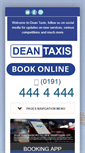 Mobile Screenshot of deantaxis.co.uk